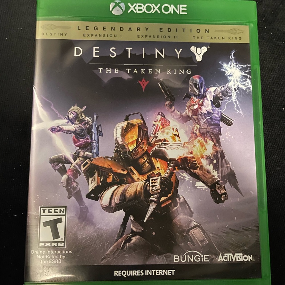 Destiny The Taken King Legendary Edition Microsoft Xbox One Game Disc w/case